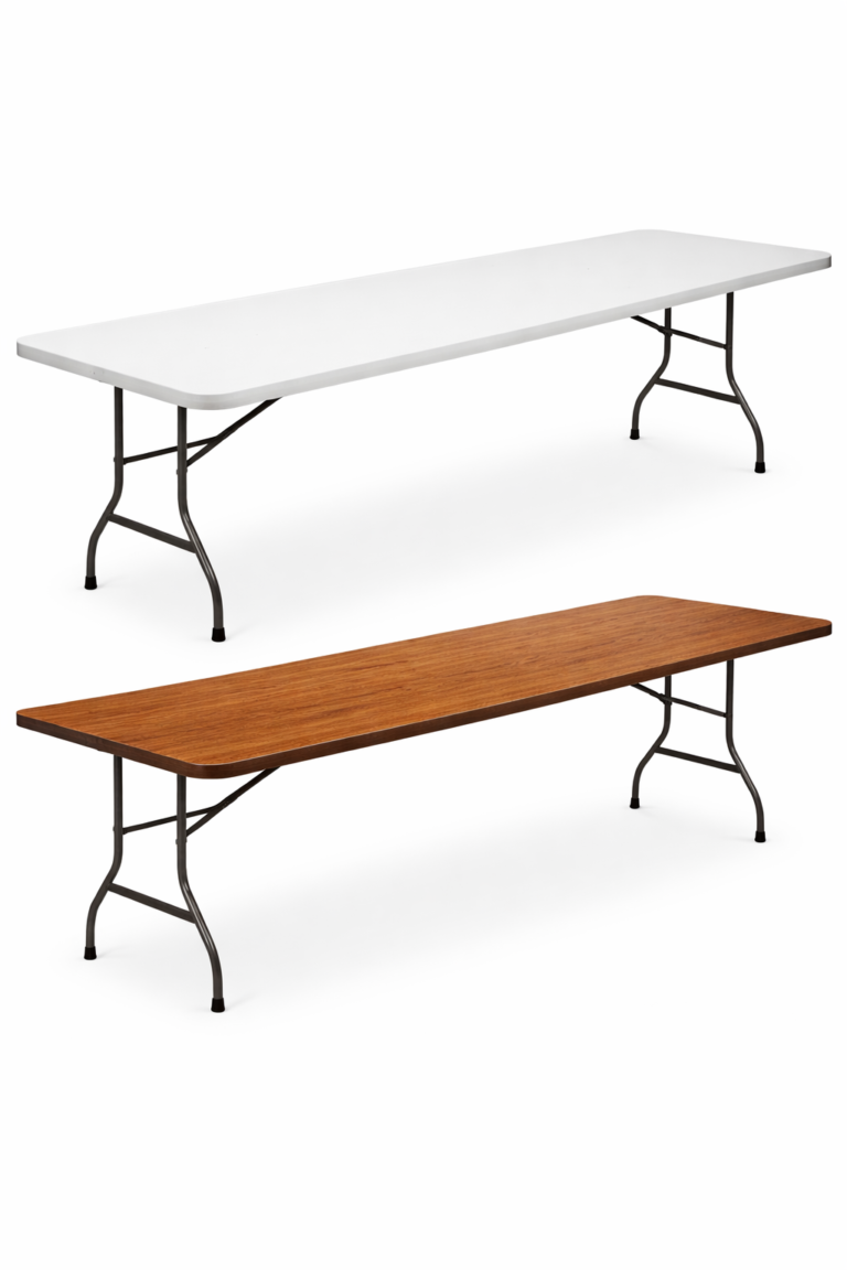 8 ft folding table rental